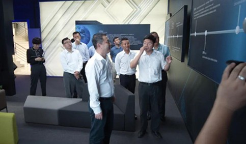 Secretary of the Baoshan District Party Committee visited Taiyang Technology - to build a better business environment and create a gathering area for scientific and technological enterprises