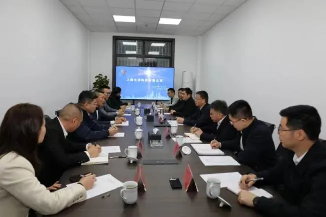 Pichuang Tan, Secretary of Fangchenggang Municipal Party Committee, visited Taiyang Technology.