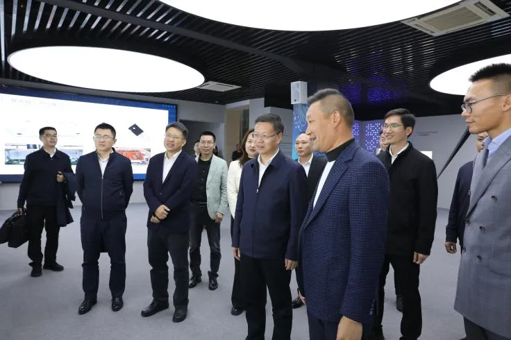 Tan Pichuang, Secretary of the Fangchenggang Municipal Party Committee, visited Taiyang Technology